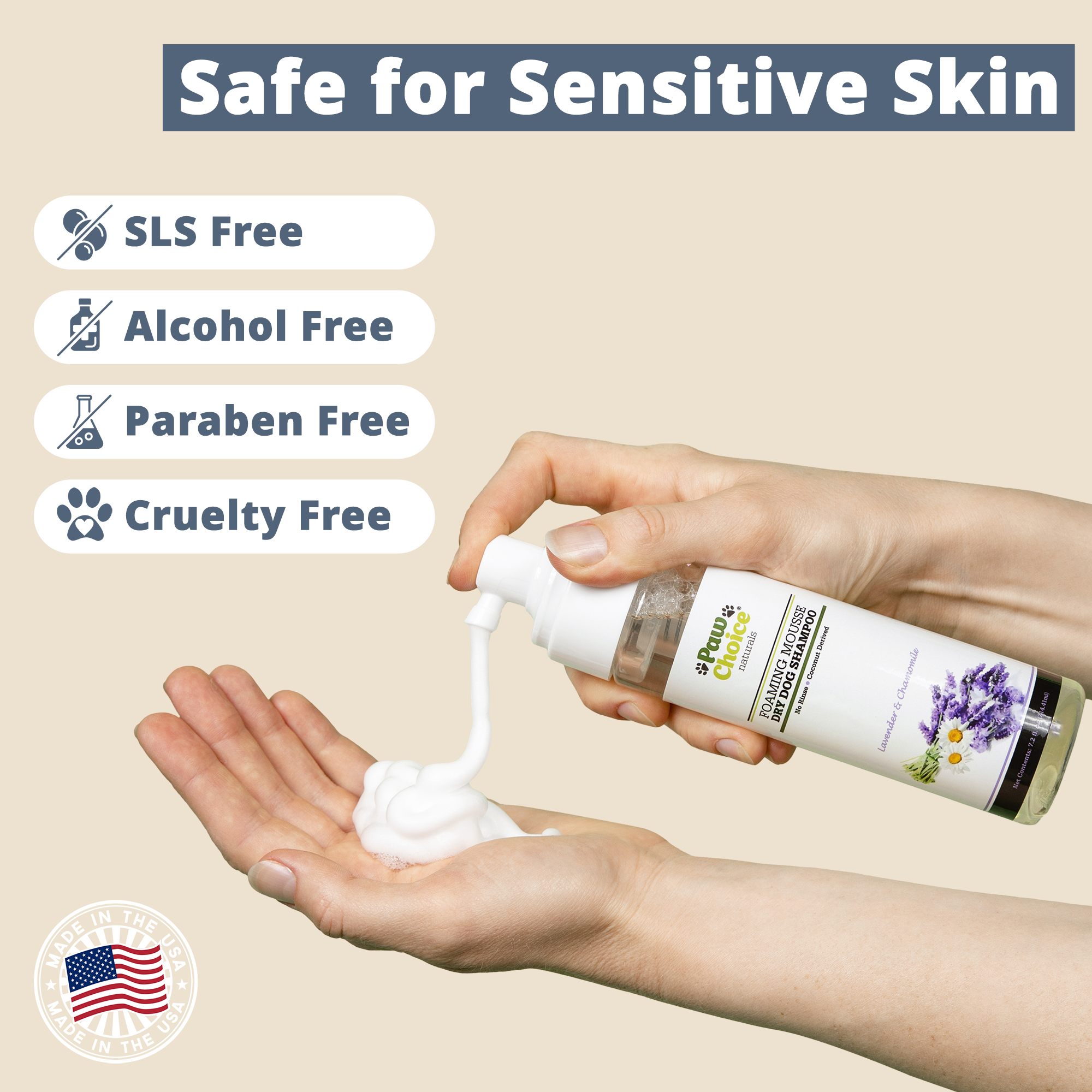 Paw choice waterless deals shampoo