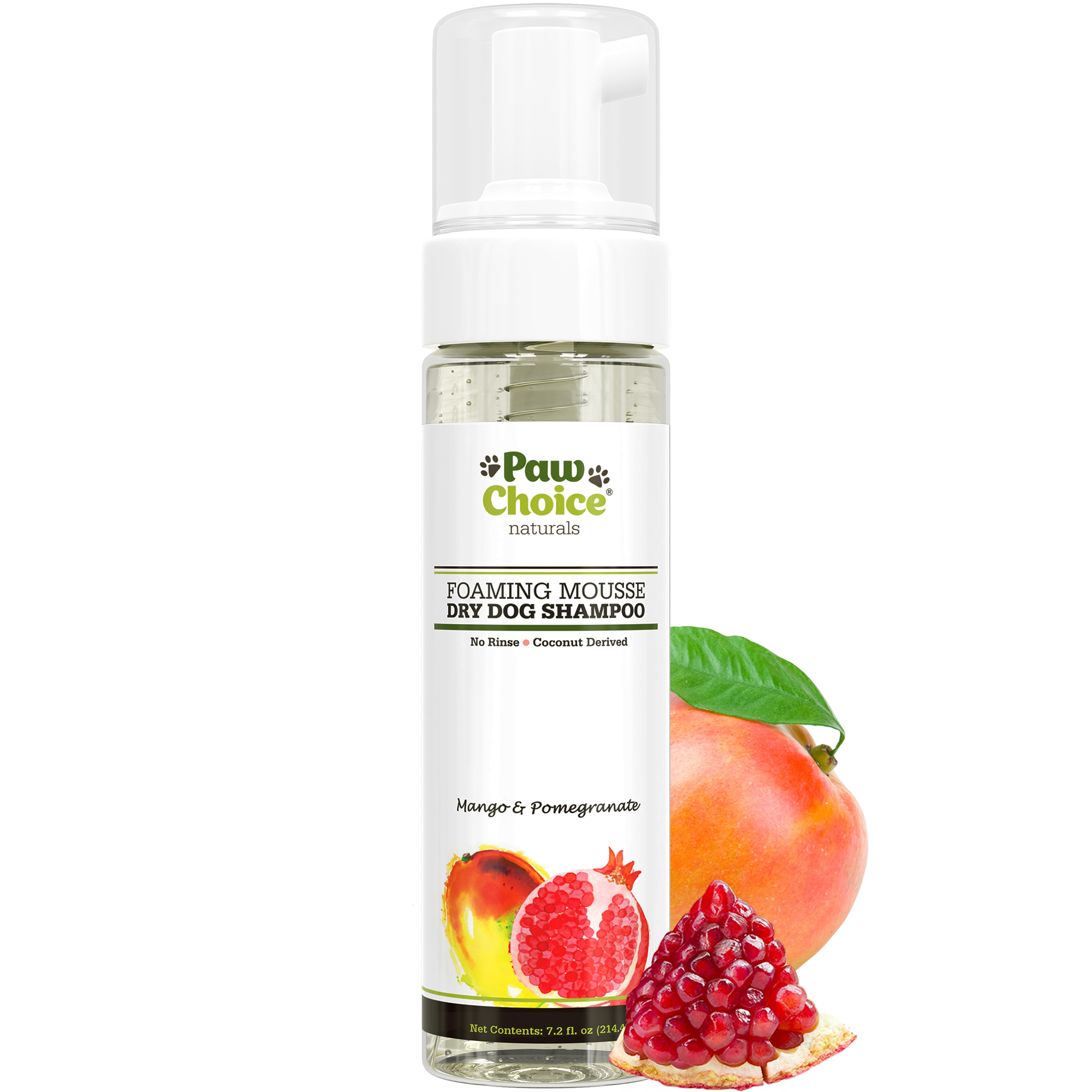 Dry Shampoo For Dogs No Rinse Waterless Foam Bath Paw Choice